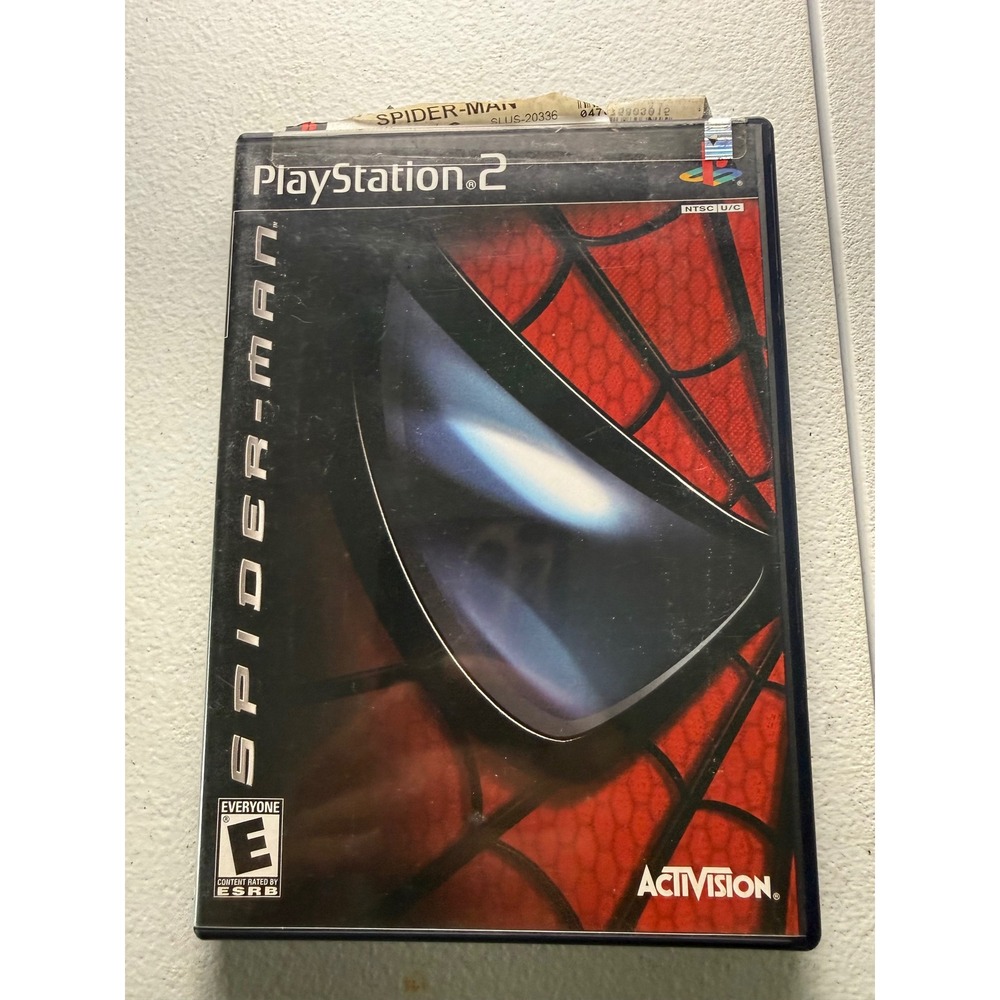 Spider-Man Sony PlayStation 2 Activision 2002 Marvel Game SLUS-20336 Tested
